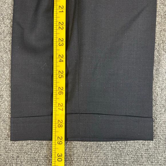 Adolfo 2pc Suit Super 120's 100% Wool Sport Coat Blazer Made in Italy 40R 34W - Picture 16 of 16